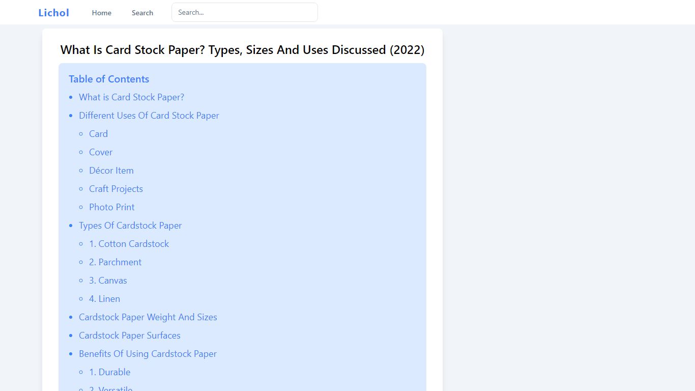 What Is Card Stock Paper? Types, Sizes And Uses Discussed (2022)